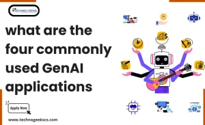 what are the four commonly used gen ai applications